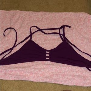 Jolyn tomcat top maroon